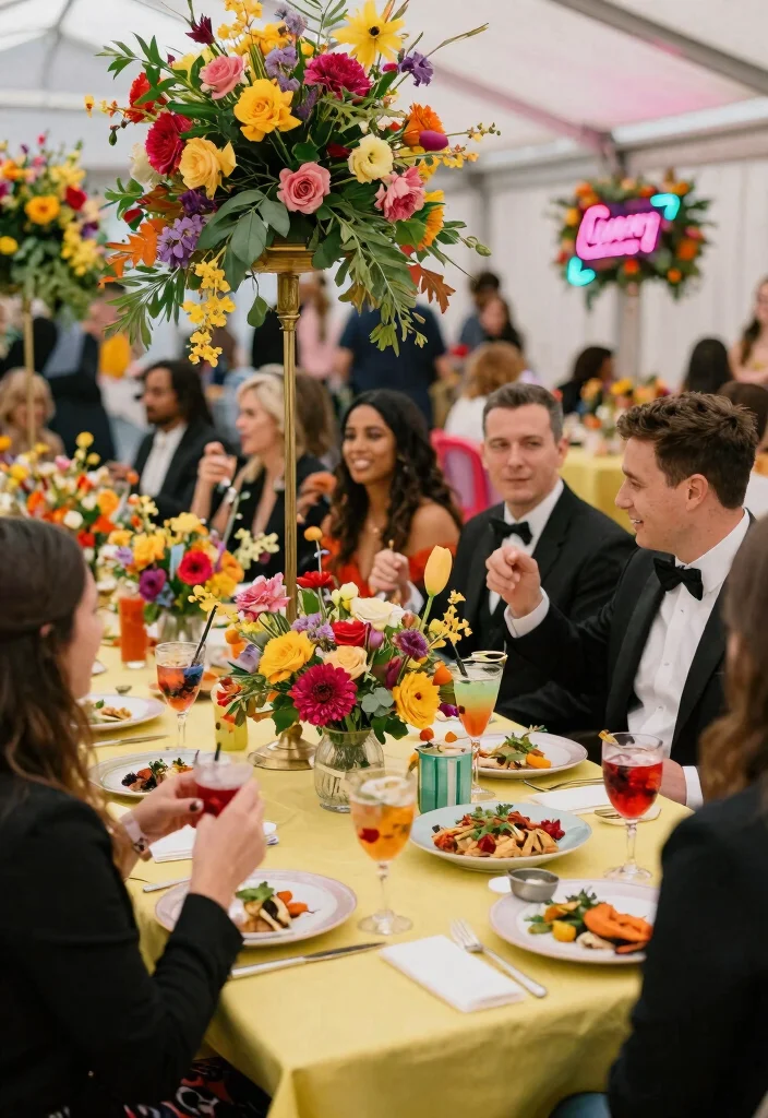 12 Magical Winter Wedding Themes That Will Leave You Breathless (You Won't Believe #7!) - 10. Bright and Bold 1