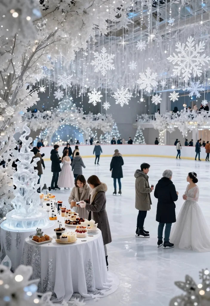 12 Magical Winter Wedding Themes That Will Leave You Breathless (You Won't Believe #7!) - 7. Winter Wonderland (You Won't Believe This One!) 1