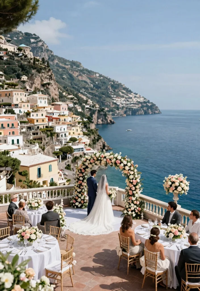 14 Breathtaking Destination Wedding Locations You’ll Want to Book Right Now! (#3 Is a Secret Gem!) - 3. Amalfi Coast, Italy (A Secret Gem!) 1