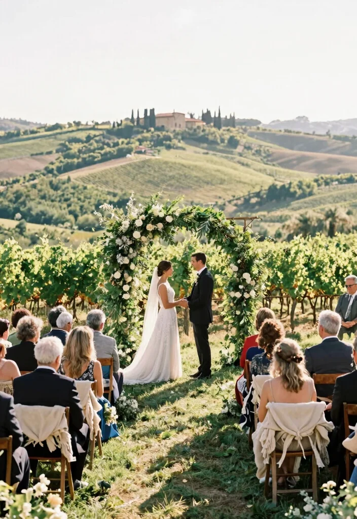 14 Breathtaking Destination Wedding Locations You’ll Want to Book Right Now! (#3 Is a Secret Gem!) - 5. Tuscany, Italy 1