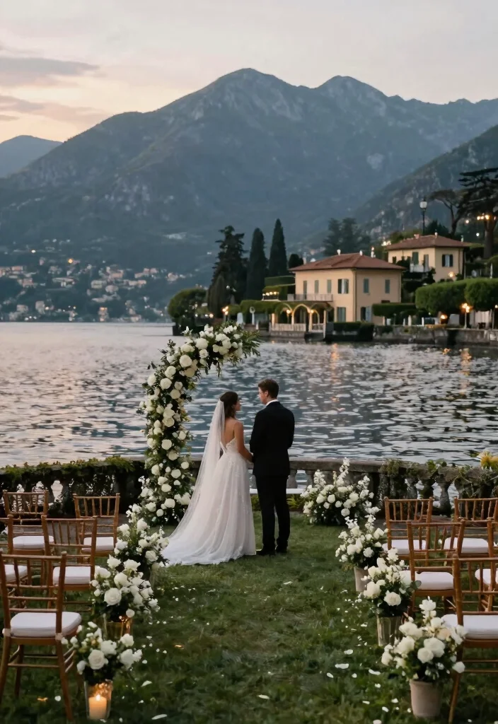 14 Breathtaking Destination Wedding Locations You’ll Want to Book Right Now! (#3 Is a Secret Gem!) - 8. Lake Como, Italy 1