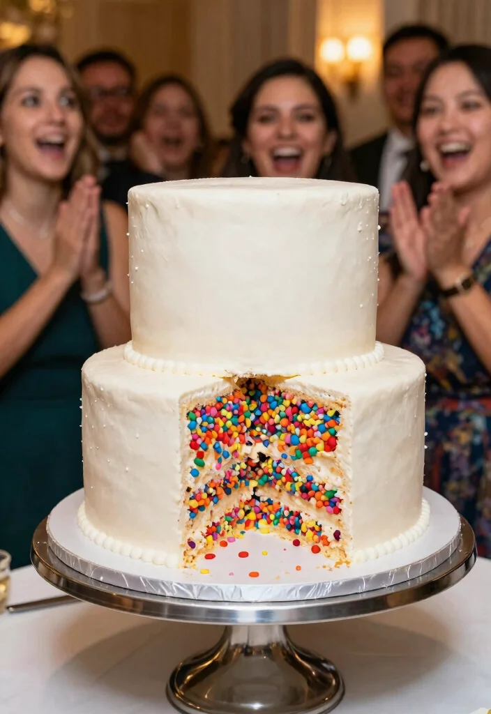 14 Wedding Cake Designs That Are So Gorgeous You’ll Want to Eat the Decor! (#10 Is a Sweet Surprise!) - 10. The Sweet Surprise! 1