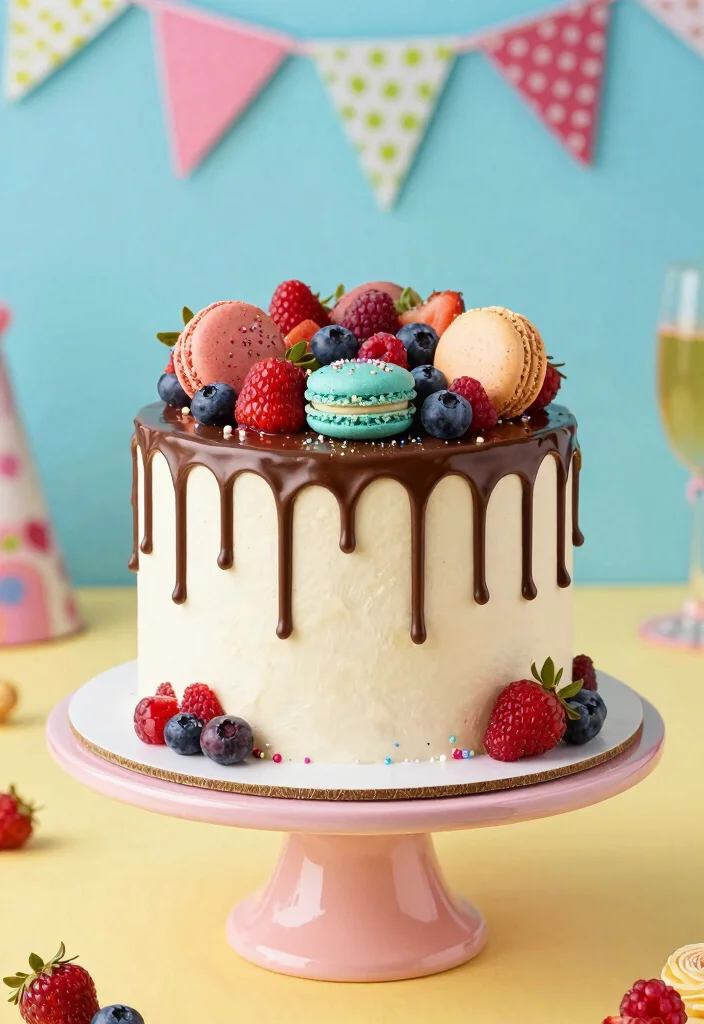 14 Wedding Cake Designs That Are So Gorgeous You’ll Want to Eat the Decor! (#10 Is a Sweet Surprise!) - 2. The Whimsical Drip Cake 1