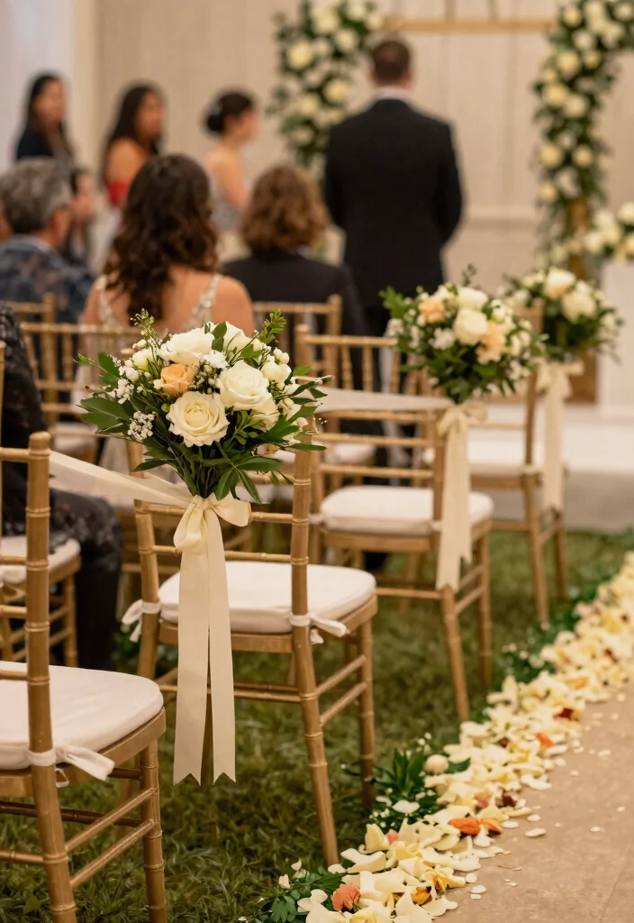 18 DIY Wedding Decor Ideas That Look Expensive But Won't Break the Bank (Wait Until You See #12!) - 11. Creative Chair Decorations 1