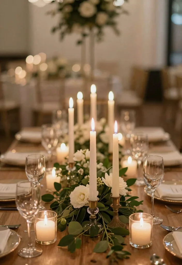 18 DIY Wedding Decor Ideas That Look Expensive But Won't Break the Bank (Wait Until You See #12!) - 6. Candle Centerpieces 1