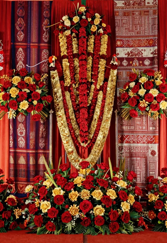 18 Themed Wedding Flower Ideas That Will Take Your Celebration to the Next Level (You’ll Love #12!) - 13. Cultural Heritage 1