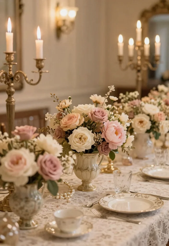 18 Themed Wedding Flower Ideas That Will Take Your Celebration to the Next Level (You’ll Love #12!) - 2. Vintage Elegance 1