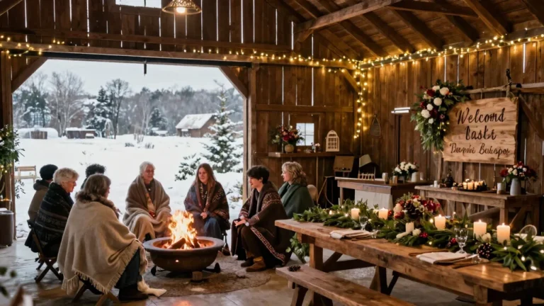 20 Cozy Rustic Winter Wedding Decor Ideas That'll Make You Feel Right at Home!