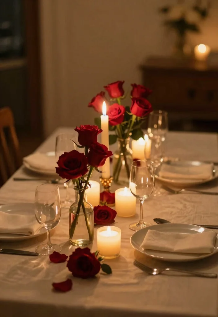 21 Stunning Red Roses Wedding Themes That Will Leave You Speechless (#12 Is a Must-See!) - 14. Sweetheart Soirée 1