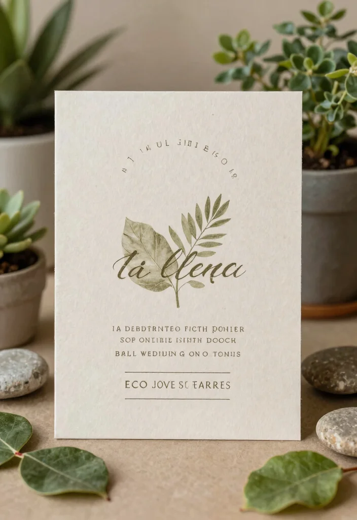 22 Creative Wedding Invitation Ideas That Will Wow Your Guests (Don't Miss #5!) - 16. Eco-Friendly Invitations 1