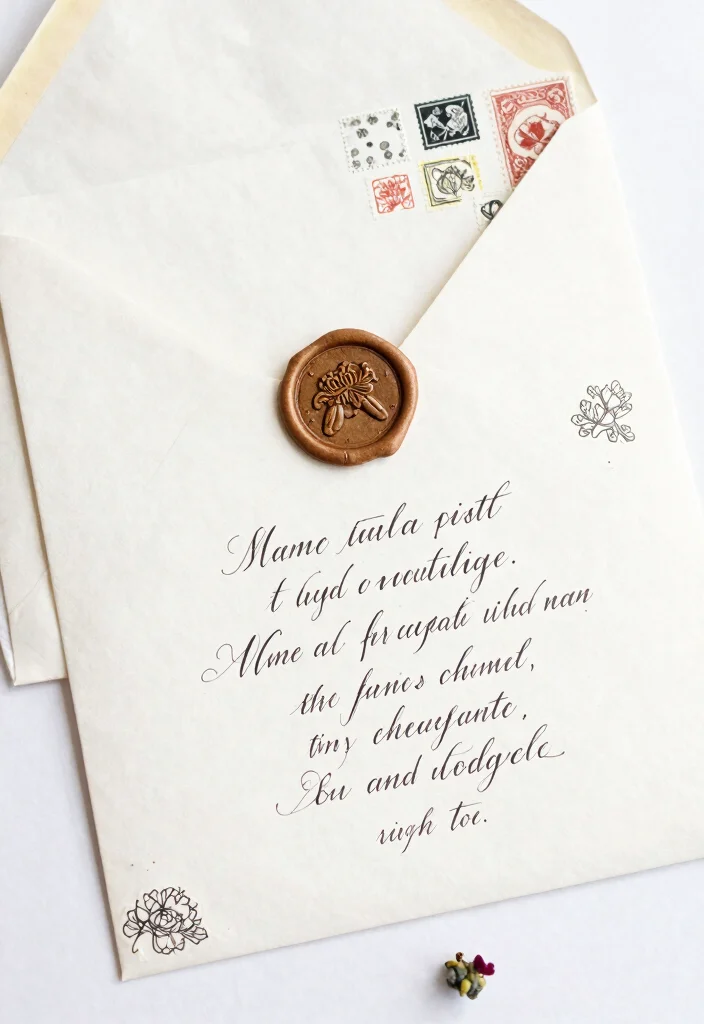 22 Creative Wedding Invitation Ideas That Will Wow Your Guests (Don't Miss #5!) - 17. Envelope Art 1