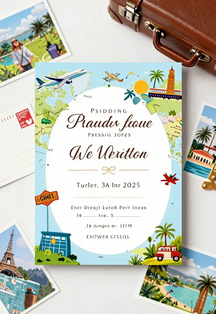 22 Creative Wedding Invitation Ideas That Will Wow Your Guests (Don't Miss #5!) - 19. Themed Invitations 1