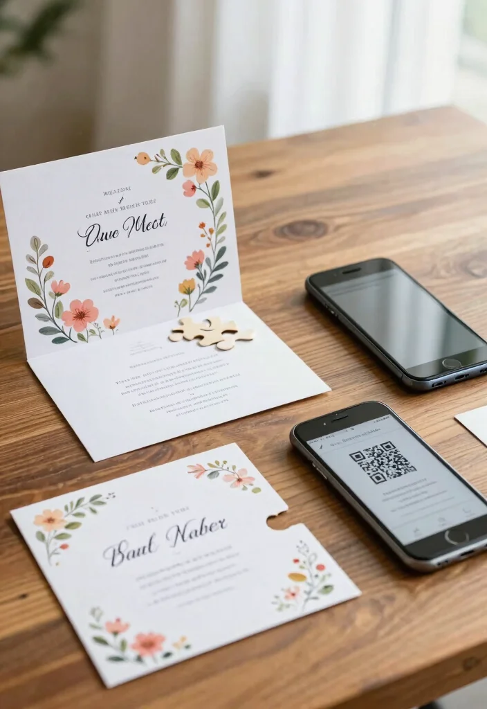 22 Creative Wedding Invitation Ideas That Will Wow Your Guests (Don't Miss #5!) - 5. Interactive Invitations 1