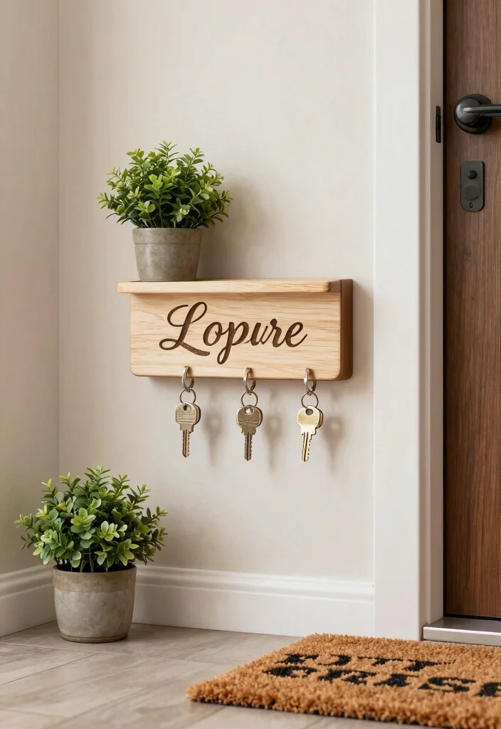 25 Personalized Wedding Gifts That Will Leave the Couple Speechless (You Won't Believe #7!) - 15. Personalized Key Holder 1