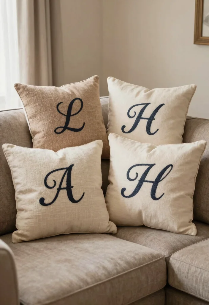 25 Personalized Wedding Gifts That Will Leave the Couple Speechless (You Won't Believe #7!) - 16. Customized Throw Pillows 1