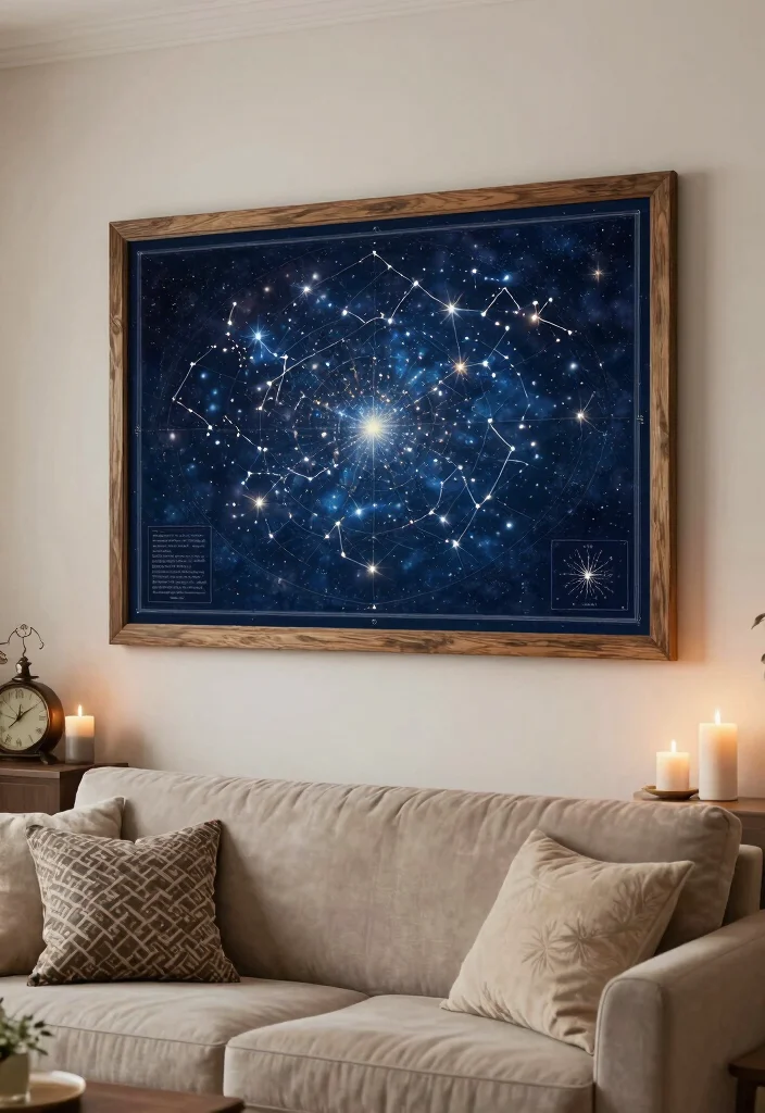 25 Personalized Wedding Gifts That Will Leave the Couple Speechless (You Won't Believe #7!) - 2. Personalized Star Map 1