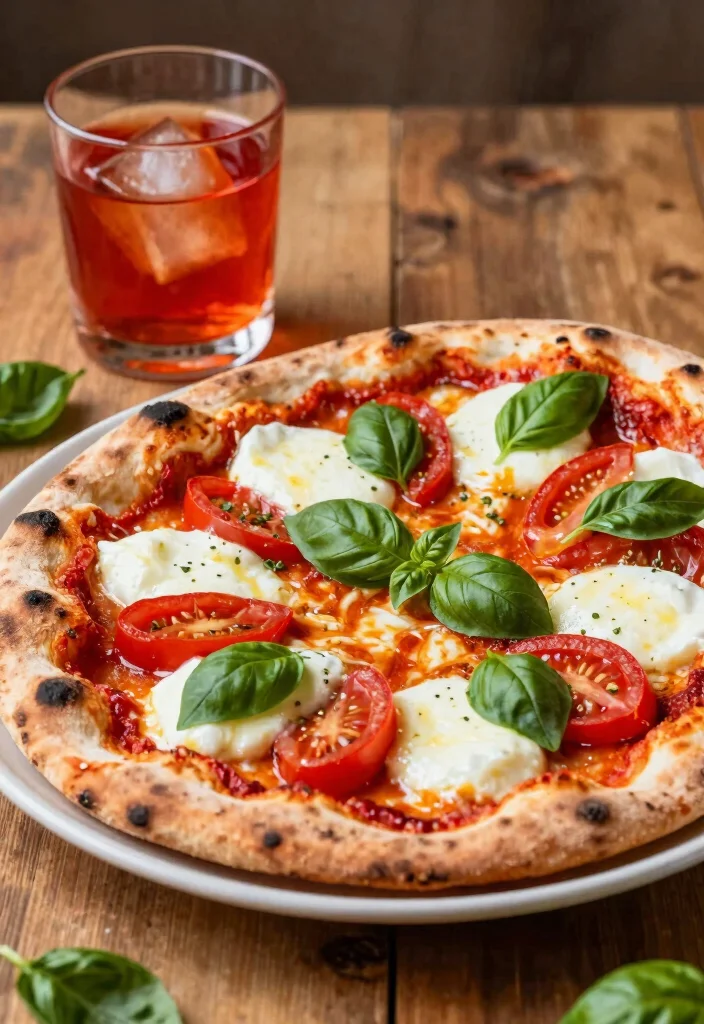 25 Wedding Snacks Perfectly Paired with Cocktails (Your Guests Will Toast to #11!) - 15. Margherita Flatbread 1