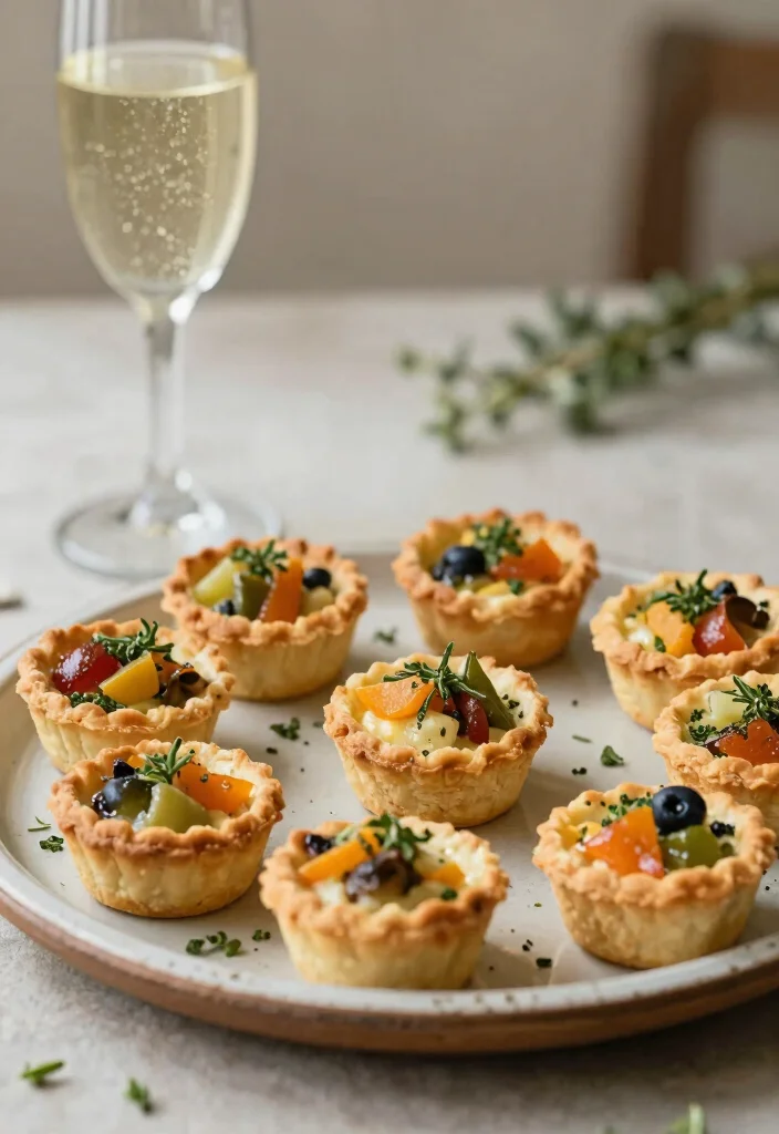 25 Wedding Snacks Perfectly Paired with Cocktails (Your Guests Will Toast to #11!) - 6. Mini Quiches 1