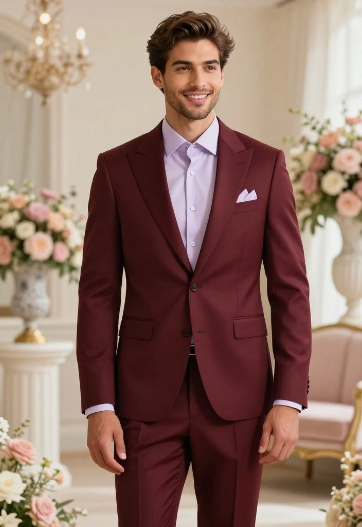 12 Groom's Wedding Style Tips That Will Set You Apart from the Rest! - 1. Embrace Colorful Suits 1