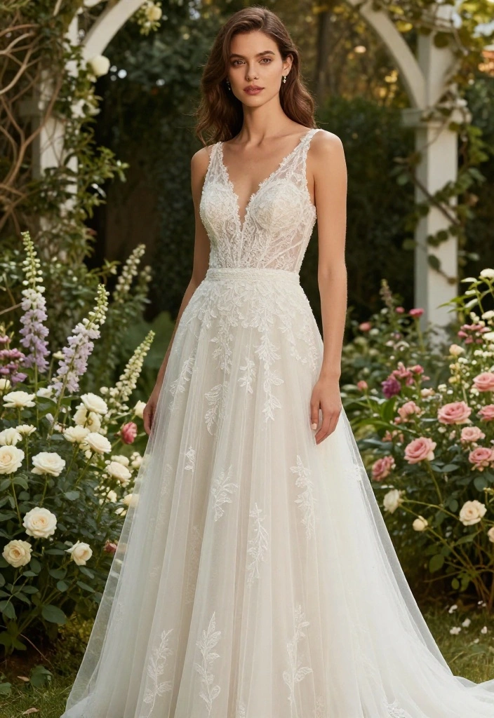 14 Unique Wedding Dress Styles for Eco-Conscious Brides (You’ll Love #10!) - 10. Layered Textures 1
