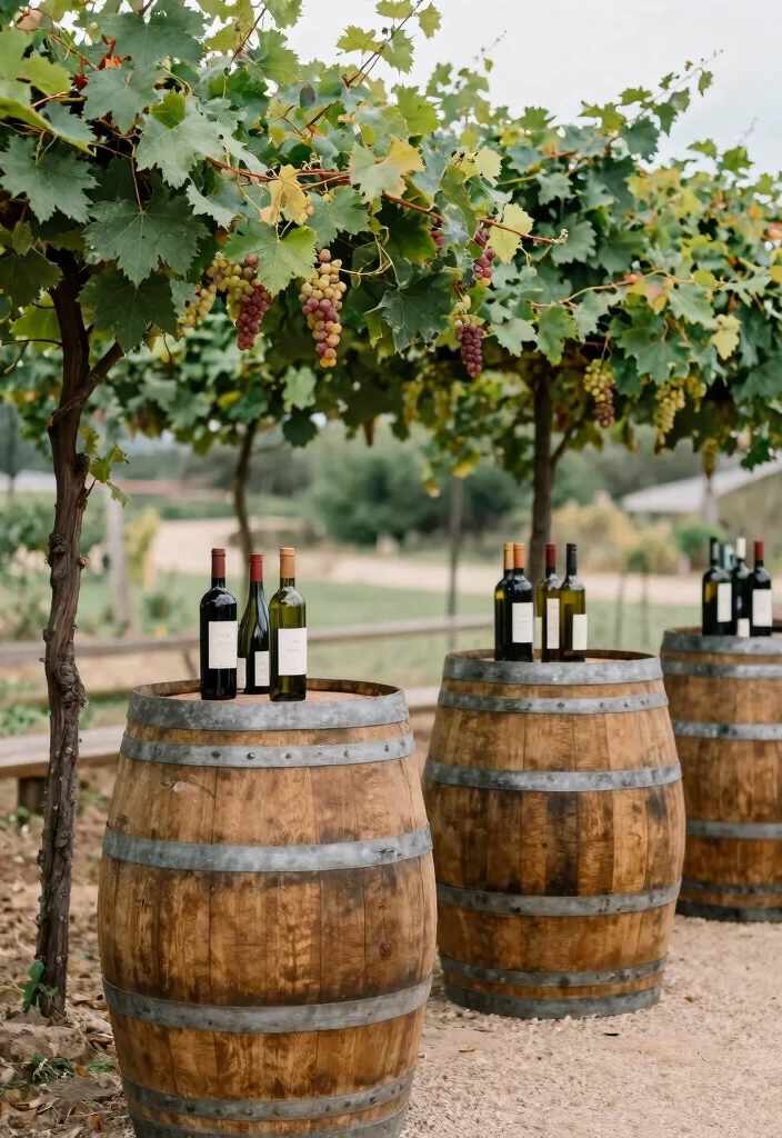 15 Charming Rustic Reception Themes That Will Transform Your Wedding - 13. Rustic Wine Country 1