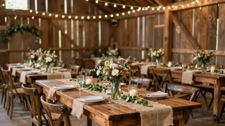 15 Charming Rustic Reception Themes That Will Transform Your Wedding