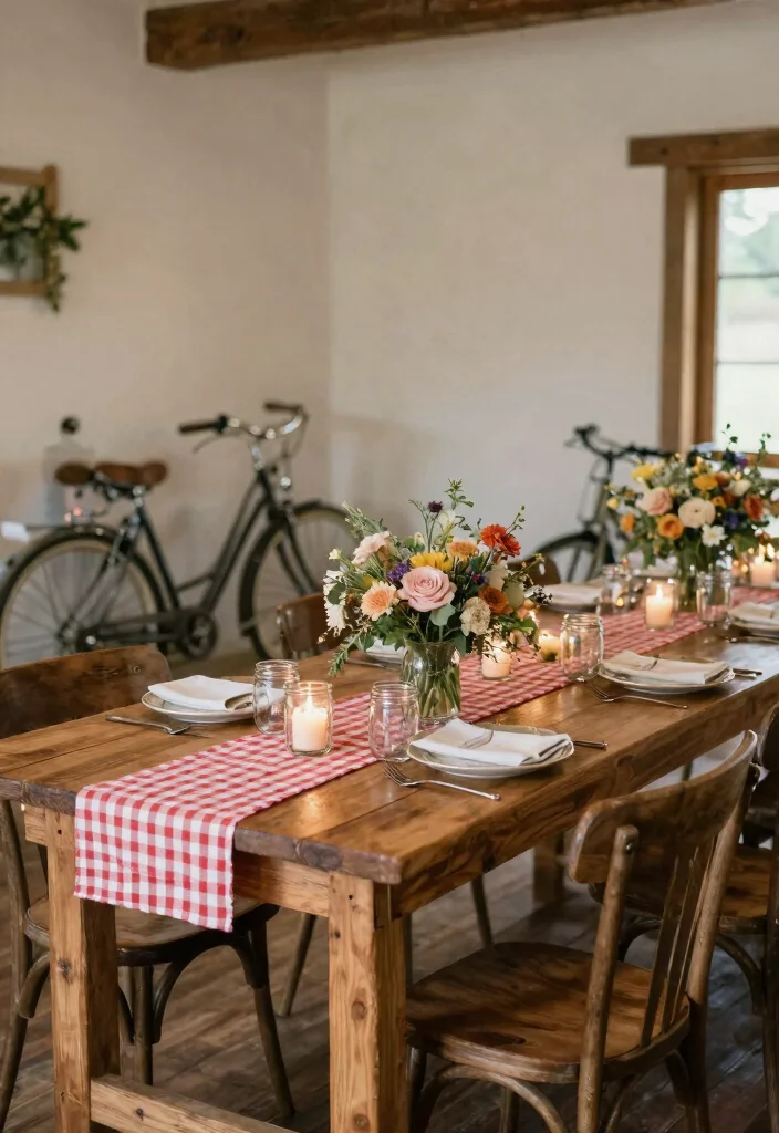 15 Charming Rustic Reception Themes That Will Transform Your Wedding - 8. Country Rustic 1
