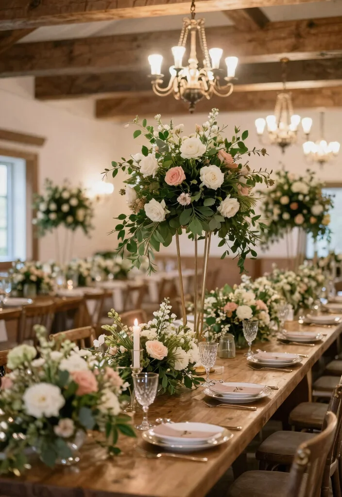 15 Charming Rustic Reception Themes That Will Transform Your Wedding - 9. Rustic Elegance 1