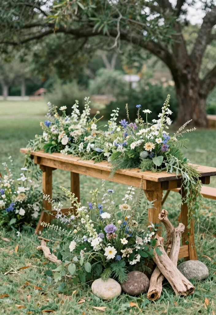 15 Elegant Wedding Decor Ideas That Will Inspire Your Big Day! - 10. Nature-Inspired Decor 1