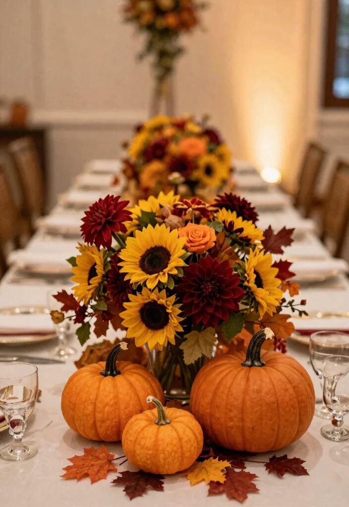 15 Elegant Wedding Decor Ideas That Will Inspire Your Big Day! - 15. Seasonal Themes 1