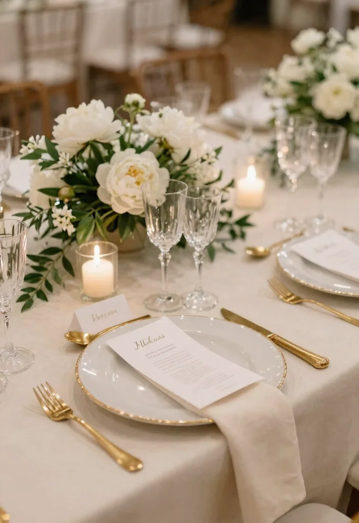 15 Elegant Wedding Decor Ideas That Will Inspire Your Big Day! - 2. Stunning Table Settings 1