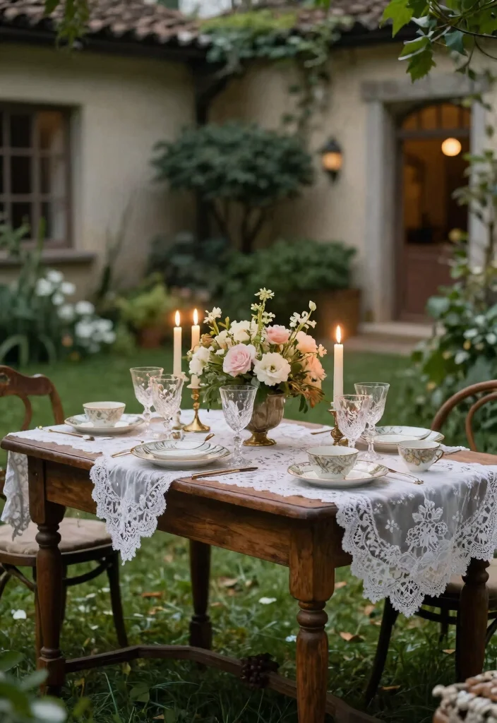 15 Elegant Wedding Decor Ideas That Will Inspire Your Big Day! - 6. Vintage-Inspired Decor 1