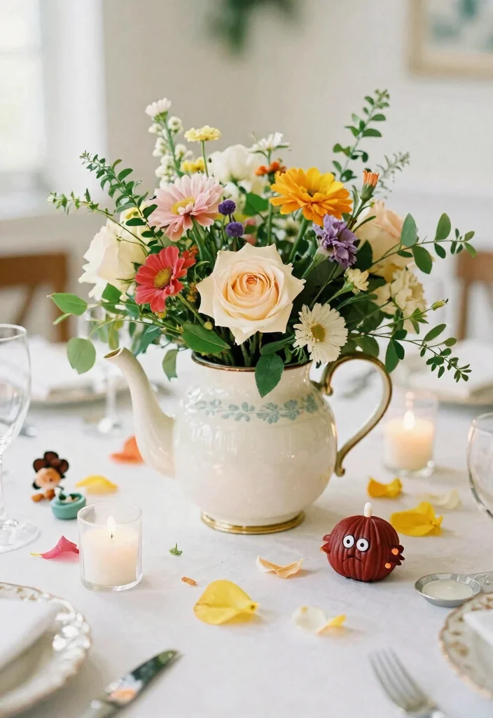 15 Elegant Wedding Decor Ideas That Will Inspire Your Big Day! - 8. Whimsical Centerpieces 1