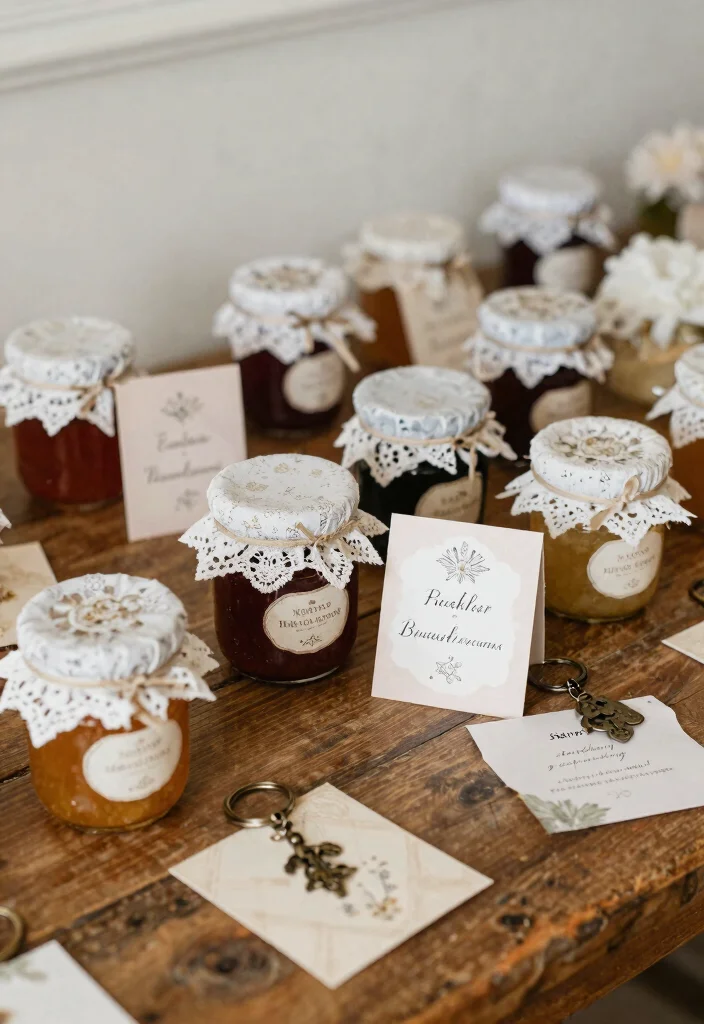 17 Vintage Decor Ideas for Your Dream Wedding Theme (Don't Miss #5!) - 10. Vintage-Inspired Wedding Favors 1