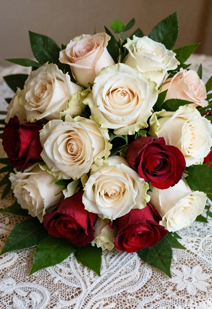 18 Stunning Bridal Flowers That Will Make Your Heart Skip a Beat (Check Out #3!) - 1. Timeless Rose Elegance 1