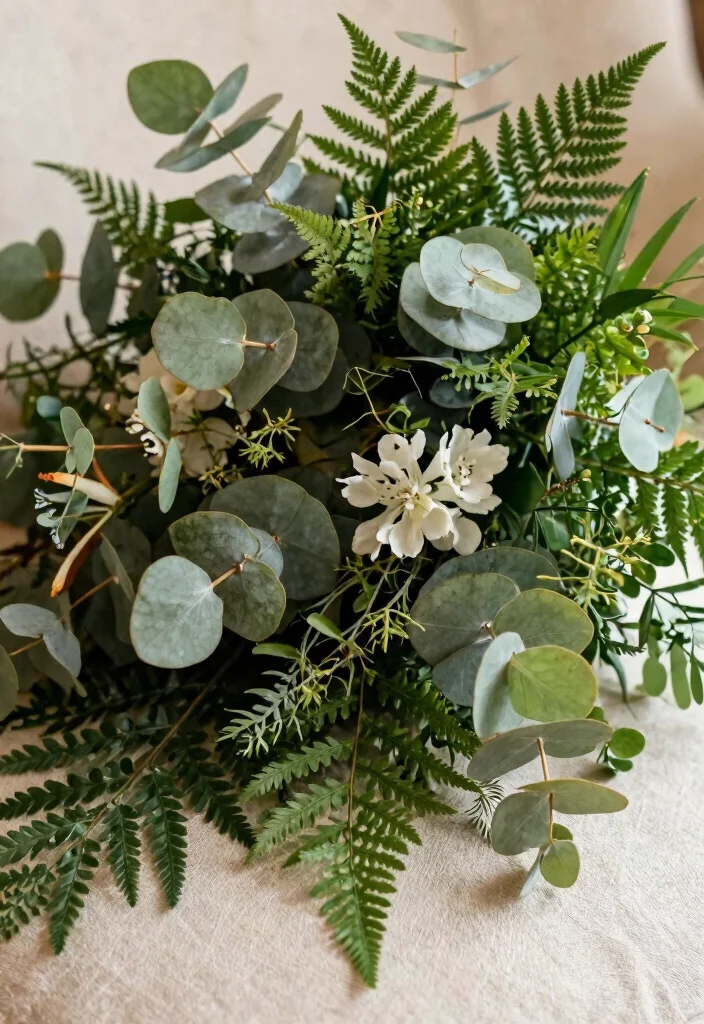 18 Stunning Bridal Flowers That Will Make Your Heart Skip a Beat (Check Out #3!) - 3. Lush Greenery Finesse 1