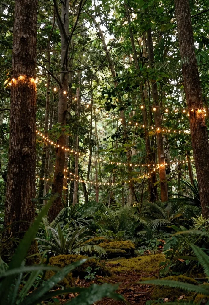 21 Charming Wedding Venue Ideas That Will Make Your Heart Skip a Beat! - 1. Enchanted Forest Retreat 1