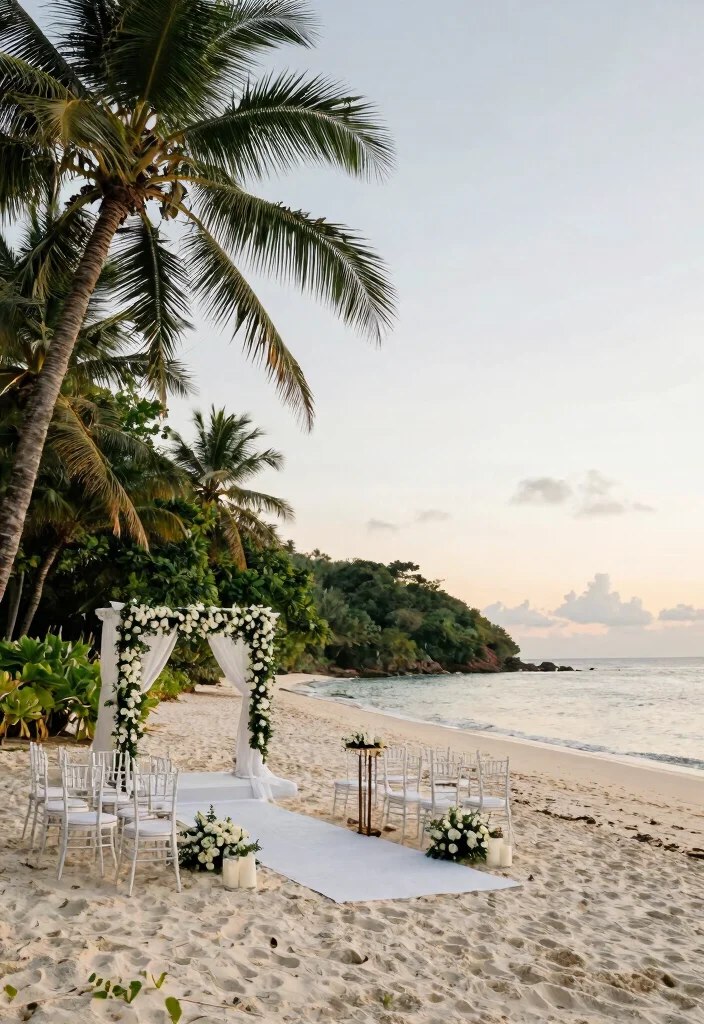21 Charming Wedding Venue Ideas That Will Make Your Heart Skip a Beat! - 10. Secluded Island Escape 1