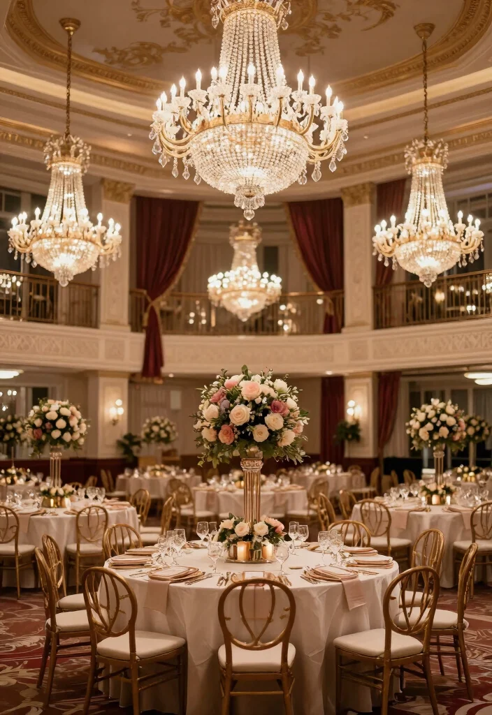 21 Charming Wedding Venue Ideas That Will Make Your Heart Skip a Beat! - 17. Luxury Hotel Ballroom 1