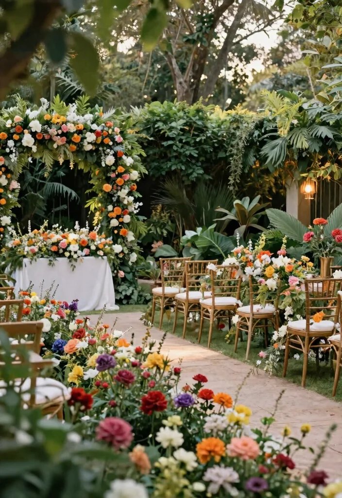 21 Charming Wedding Venue Ideas That Will Make Your Heart Skip a Beat! - 7. Elegant Garden 1