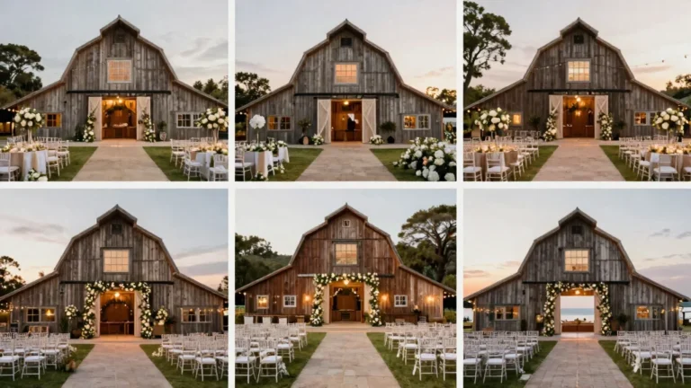 21 Charming Wedding Venue Ideas That Will Make Your Heart Skip a Beat!