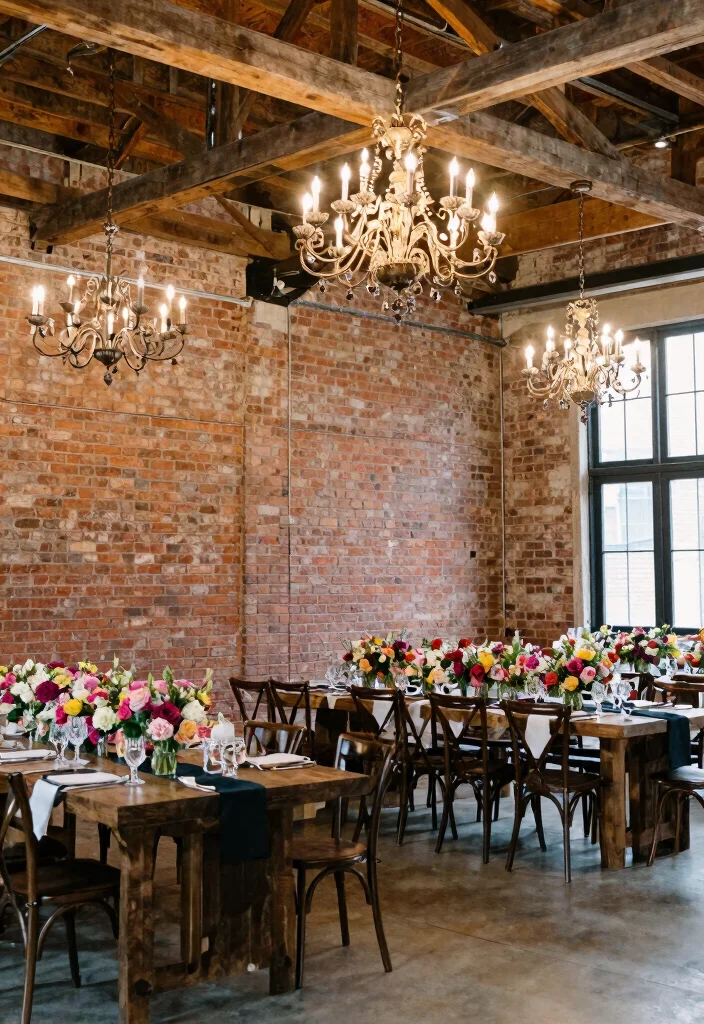 21 Charming Wedding Venue Ideas That Will Make Your Heart Skip a Beat! - 9. Industrial Loft Space 1