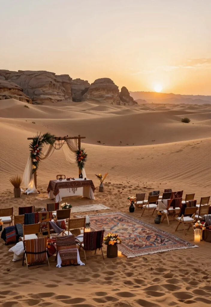 21 Luxurious Outdoor Wedding Venues That Redefine Elegance (You Can't Miss #4!) - 15. Exotic Desert Escape 1