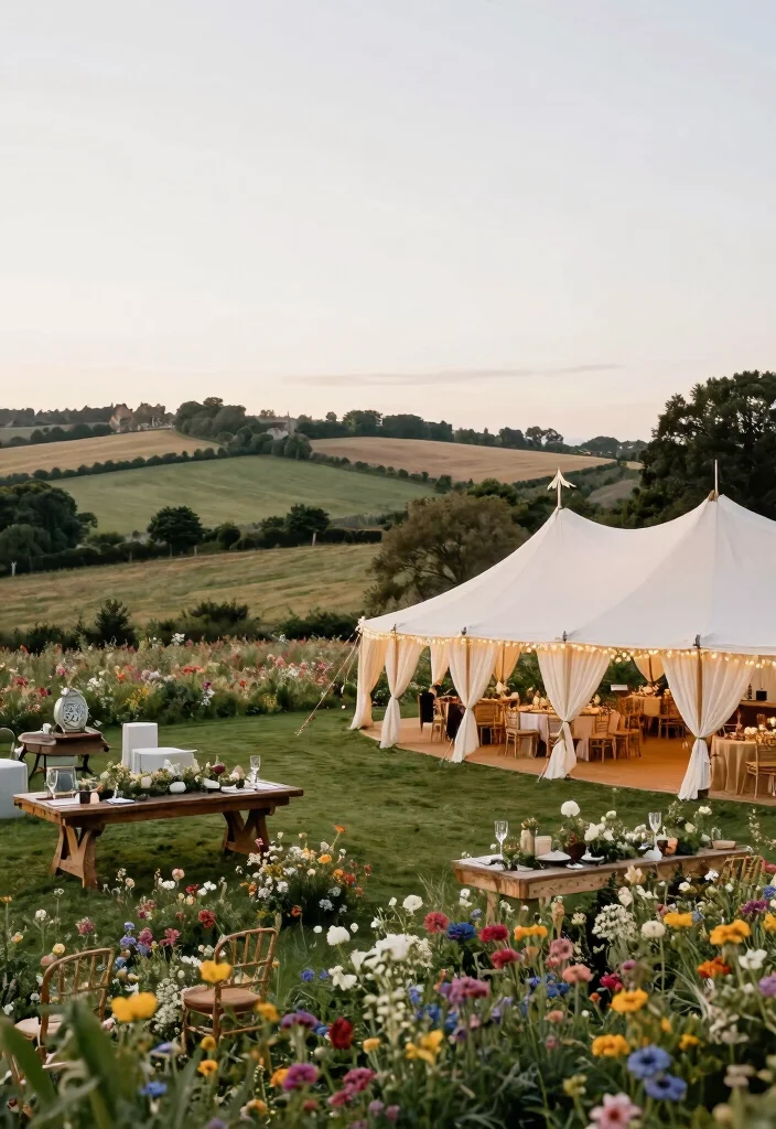 21 Luxurious Outdoor Wedding Venues That Redefine Elegance (You Can't Miss #4!) - 16. Charming Countryside Estate 1