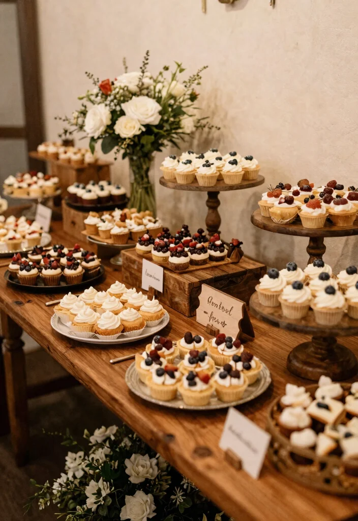 21 Themed DIY Wedding Decorations That Are Totally Eye-Catching! - 18. Beautifully Styled Dessert Table 1