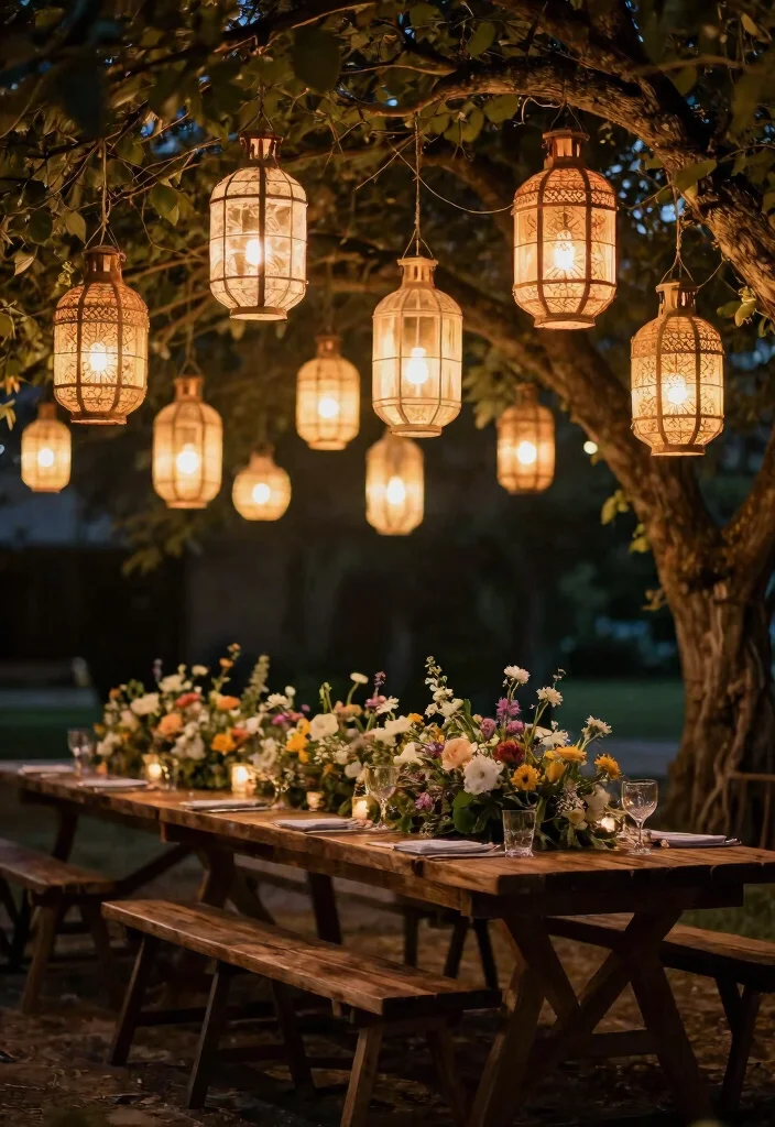 21 Themed DIY Wedding Decorations That Are Totally Eye-Catching! - 7. Elegant Lanterns 1