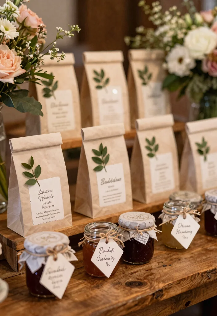 21 Themed DIY Wedding Decorations That Are Totally Eye-Catching! - 8. Personalized Favors 1