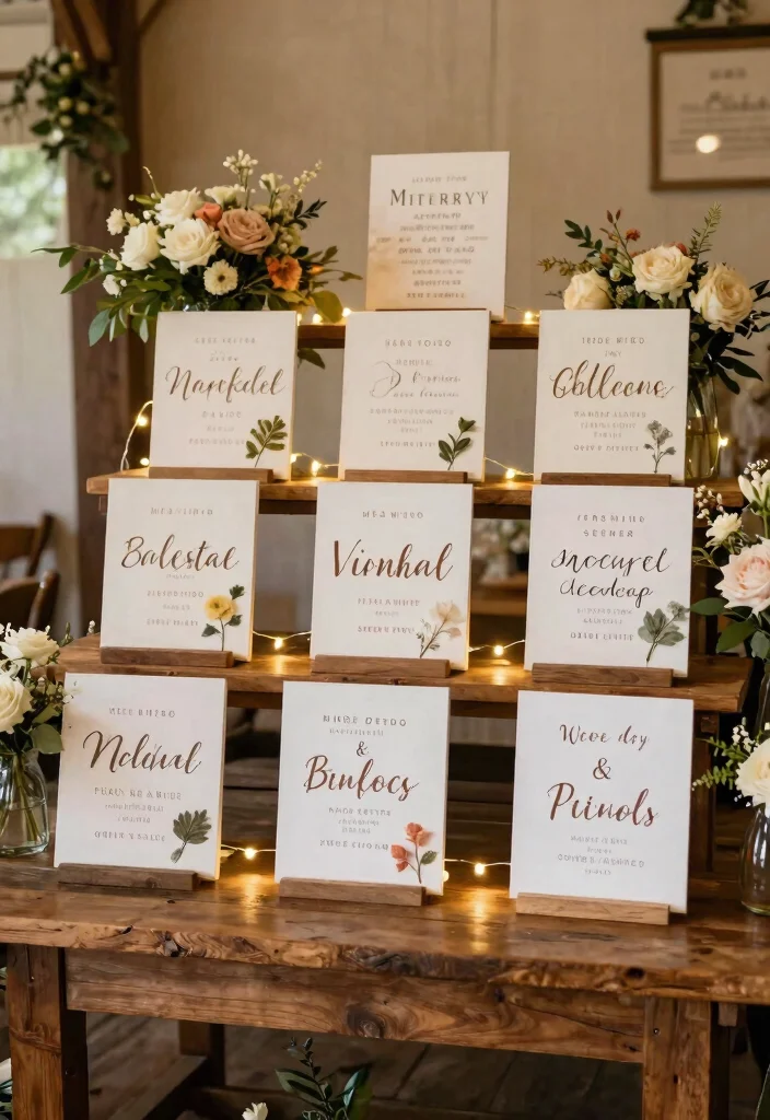21 Themed DIY Wedding Decorations That Are Totally Eye-Catching! - 9. Creative Signage 1