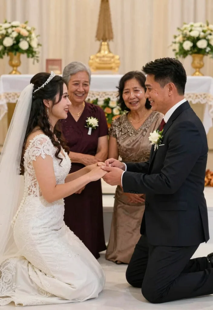22 Detailed Wedding Photography Poses That Showcase Your Story (You’ll Be Amazed by #8!) - 13. The Parent’s Blessing 1