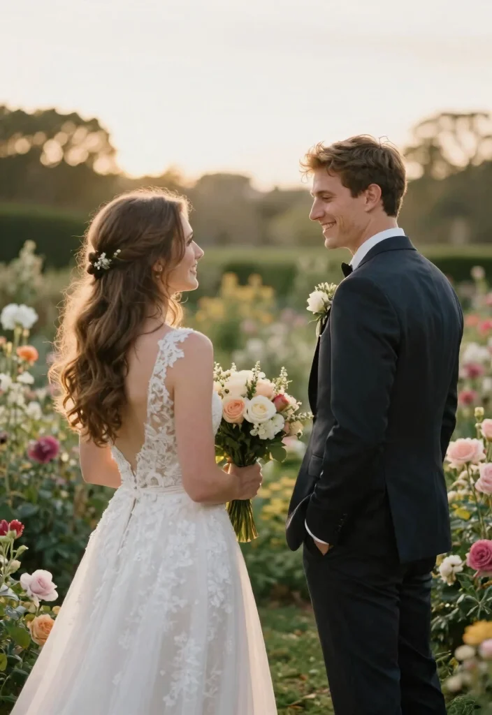 22 Detailed Wedding Photography Poses That Showcase Your Story (You’ll Be Amazed by #8!) - 4. The First Look 1